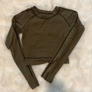 MDV (Maniere De Voir) long sleeve crop